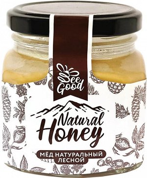 «Natural Honey», мёд лесной, 330 г