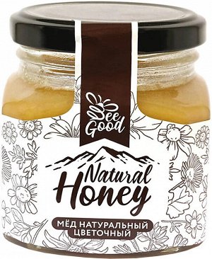 «Natural Honey», мёд цветочный, 330 г