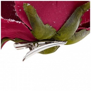 Цветок искусственный "роза" диаметр=15 см. (мал=48шт/кор=384шт.)