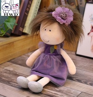 Кукла "Эльф в фиолетовом"