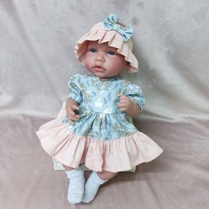 Платье для куклы ростом 40-44см