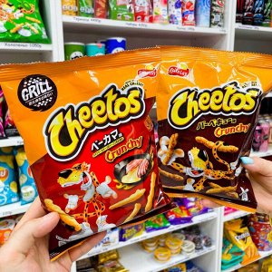 Cheetos Crunchy Beef BBQ 70g - Японские Кранчи Читос говядина барбекю
