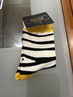 Носки укороченные MINAKU «Зебра»