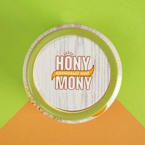 Кремовый мед Hony Mony, с кедровым орехом, 220 г