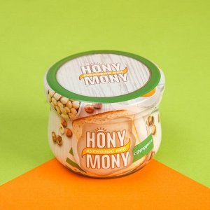 Кремовый мед Hony Mony, с фундуком, 220 г