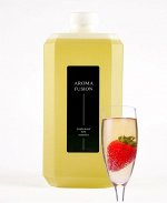 AROMA FUSION Массажное масло Шампанское с Клубникой 1 л