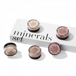 Kit7 Набор миниатюр для лица №1 "Сила притяжения" Kristall Minerals Cosmetics, 5 шт