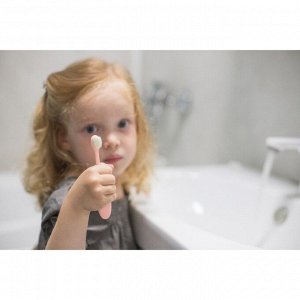 Набор зубная щётка и детские песочные часы для чистки зубов на присоске «Единорог»