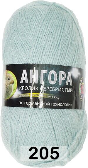 Пряжа Color City Angora Кролик серебристый