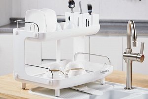 Сушилка для посуды GOCHU PRIME DISH RACK (белый)