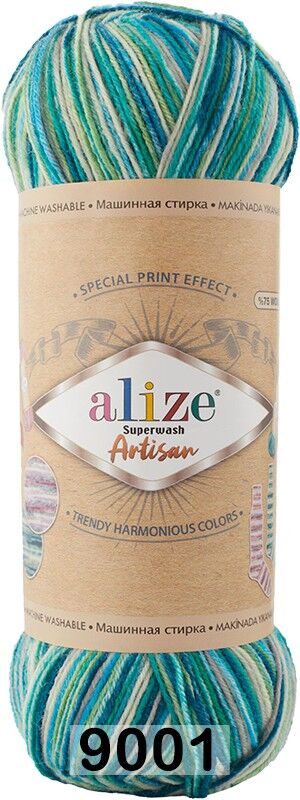 Пряжа Alize Superwash Artisan