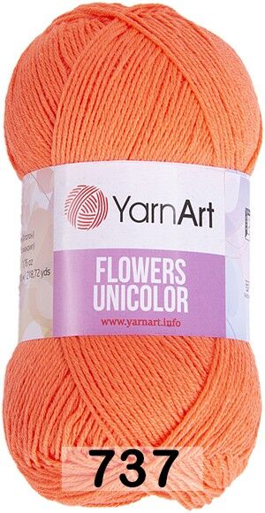 Пряжа Yarnart Flowers Unicolor