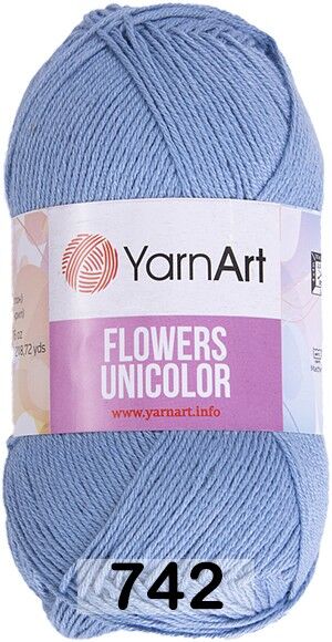 Пряжа Yarnart Flowers Unicolor