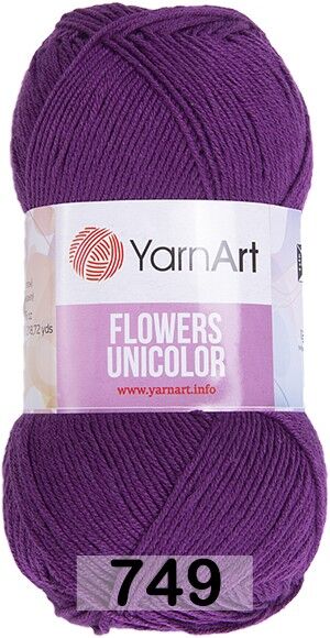 Пряжа Yarnart Flowers Unicolor