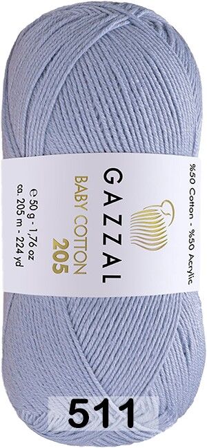 Пряжа Gazzal Baby Cotton 205