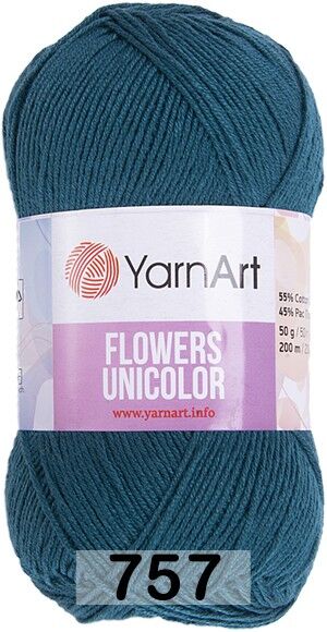 Пряжа Yarnart Flowers Unicolor