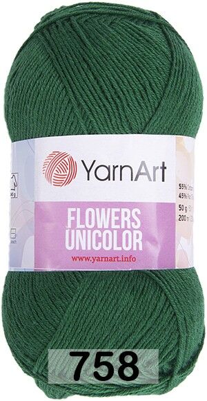 Пряжа Yarnart Flowers Unicolor