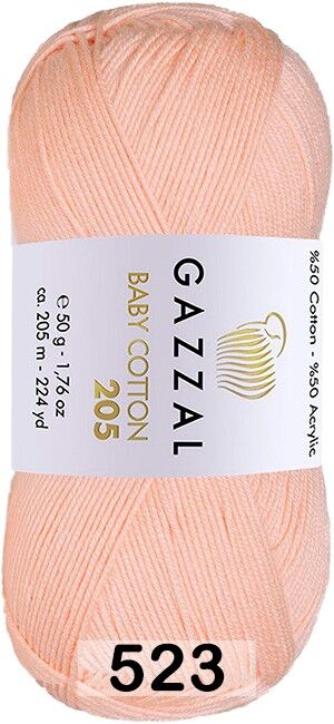 Пряжа Gazzal Baby Cotton 205