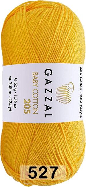 Пряжа Gazzal Baby Cotton 205