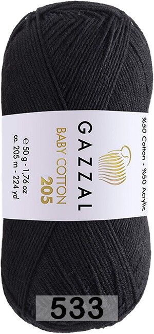 Пряжа Gazzal Baby Cotton 205