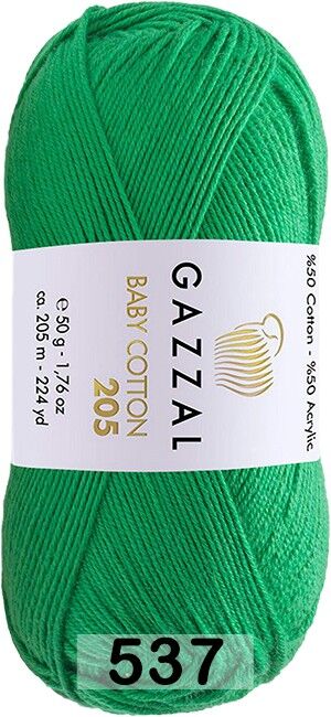 Пряжа Gazzal Baby Cotton 205