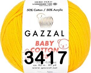 Пряжа Gazzal Baby Cotton 25