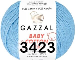 Пряжа Gazzal Baby Cotton 25