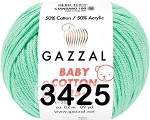 Пряжа Gazzal Baby Cotton 25