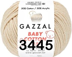 Пряжа Gazzal Baby Cotton 25