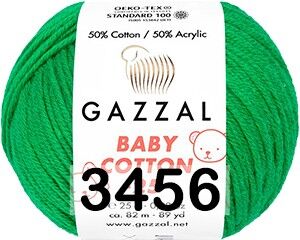 Пряжа Gazzal Baby Cotton 25