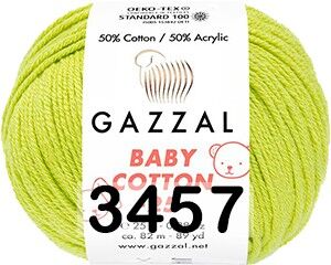 Пряжа Gazzal Baby Cotton 25