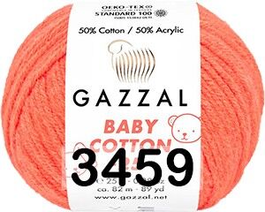 Пряжа Gazzal Baby Cotton 25