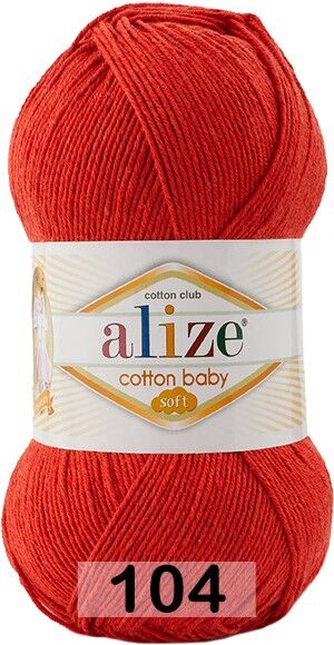 Пряжа Alize Cotton Baby Soft