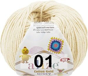 Пряжа Alize Cotton Gold Hobby new