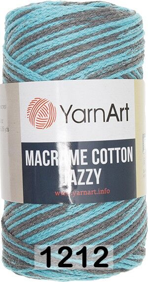 Пряжа Yarnart Macrame Cotton Jazzy