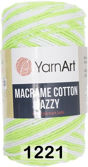 Пряжа Yarnart Macrame Cotton Jazzy