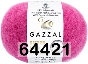 Пряжа Gazzal Super Kid Mohair