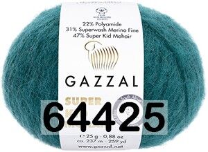 Пряжа Gazzal Super Kid Mohair