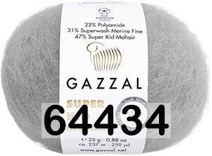 Пряжа Gazzal Super Kid Mohair