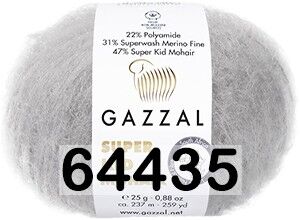 Пряжа Gazzal Super Kid Mohair