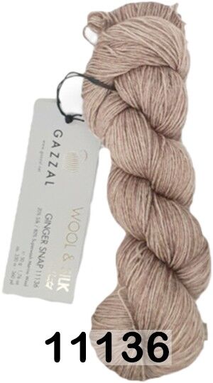 Пряжа Gazzal Wool & Silk