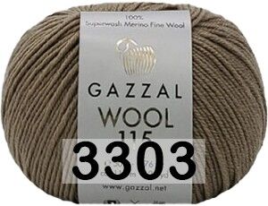 Пряжа Gazzal Wool 115