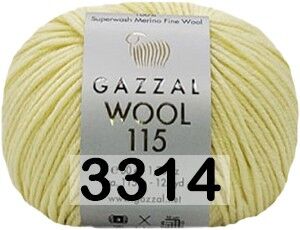 Пряжа Gazzal Wool 115