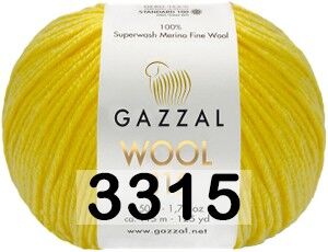 Пряжа Gazzal Wool 115