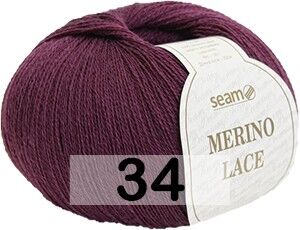 Пряжа Сеам Merino Lace