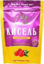 Кисель «Здоровье». Клюквенный 150 гр. мягкая упаковка