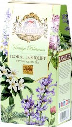 BASILUR. Винтажные цветы. Цветочный букет 75 гр. карт.пачка