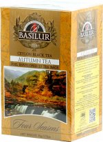 BASILUR. Осенний черный 50 гр. карт.пачка, 25 пак.