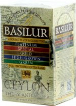 BASILUR. Остров Ассорти 47,5 гр. карт.пачка, 25 пак.