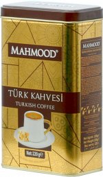 MAHMOOD Coffee. Кофе по-турецки молотый 220 гр. жест.банка